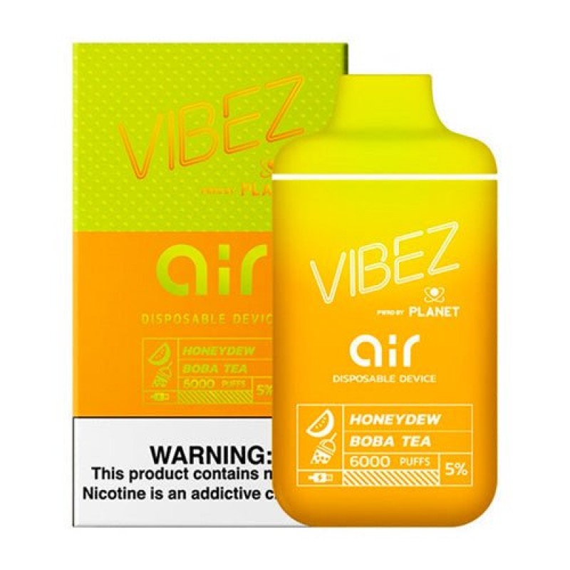 Vibez Air 6K Honeydew Boba Tea Disposable Vape Pen