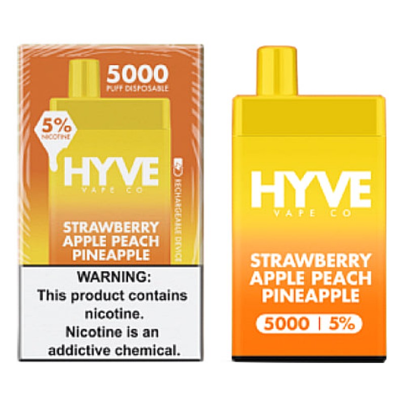 HYVE 5K Disp - Strawberry Apple Peach Pineapple