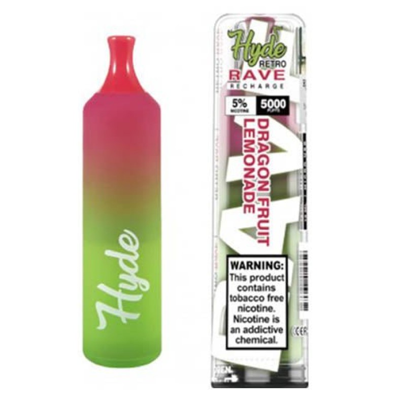 Hyde Retro Rave Dragon Fruit Lemonade Disposable Vape Pen