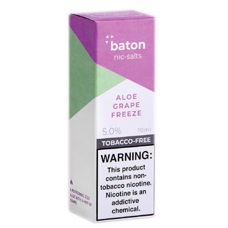 Baton Salts NTN Aloe Grape Freeze Disposable Vape Pen